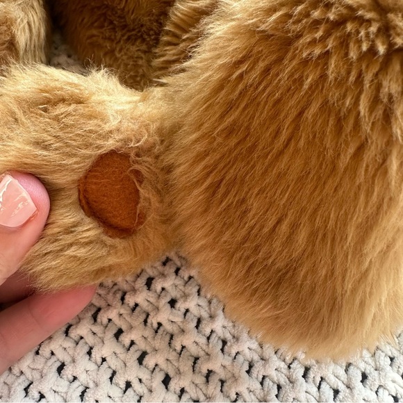 WOOZER Vintage 1990s Russ Berrie Plush Golden Retriever Dog Beans Lovable Plush - Picture 8 of 10